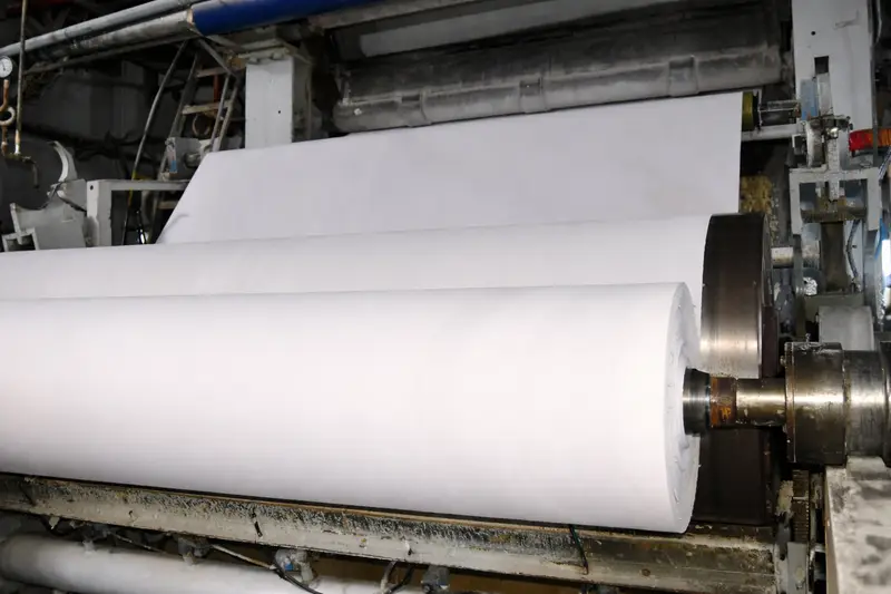 Línea industrial estandarizada para fabricación y conversión de papel tissue