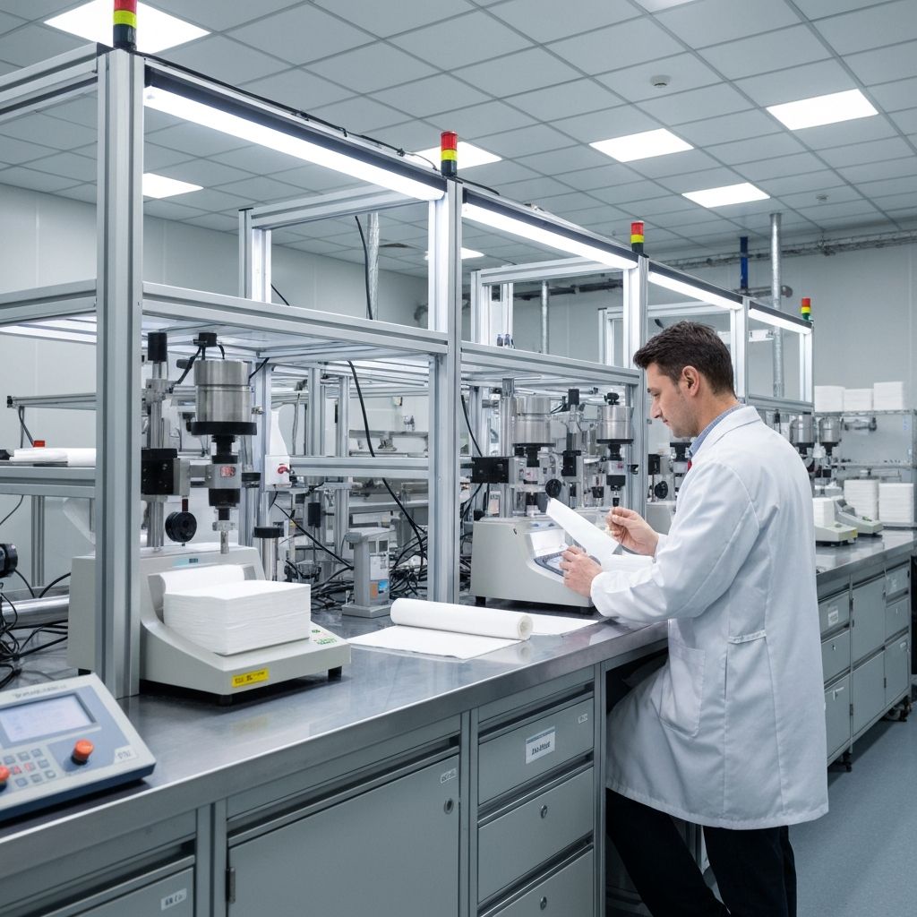 Control de calidad industrial en productos tissue BELIPEL